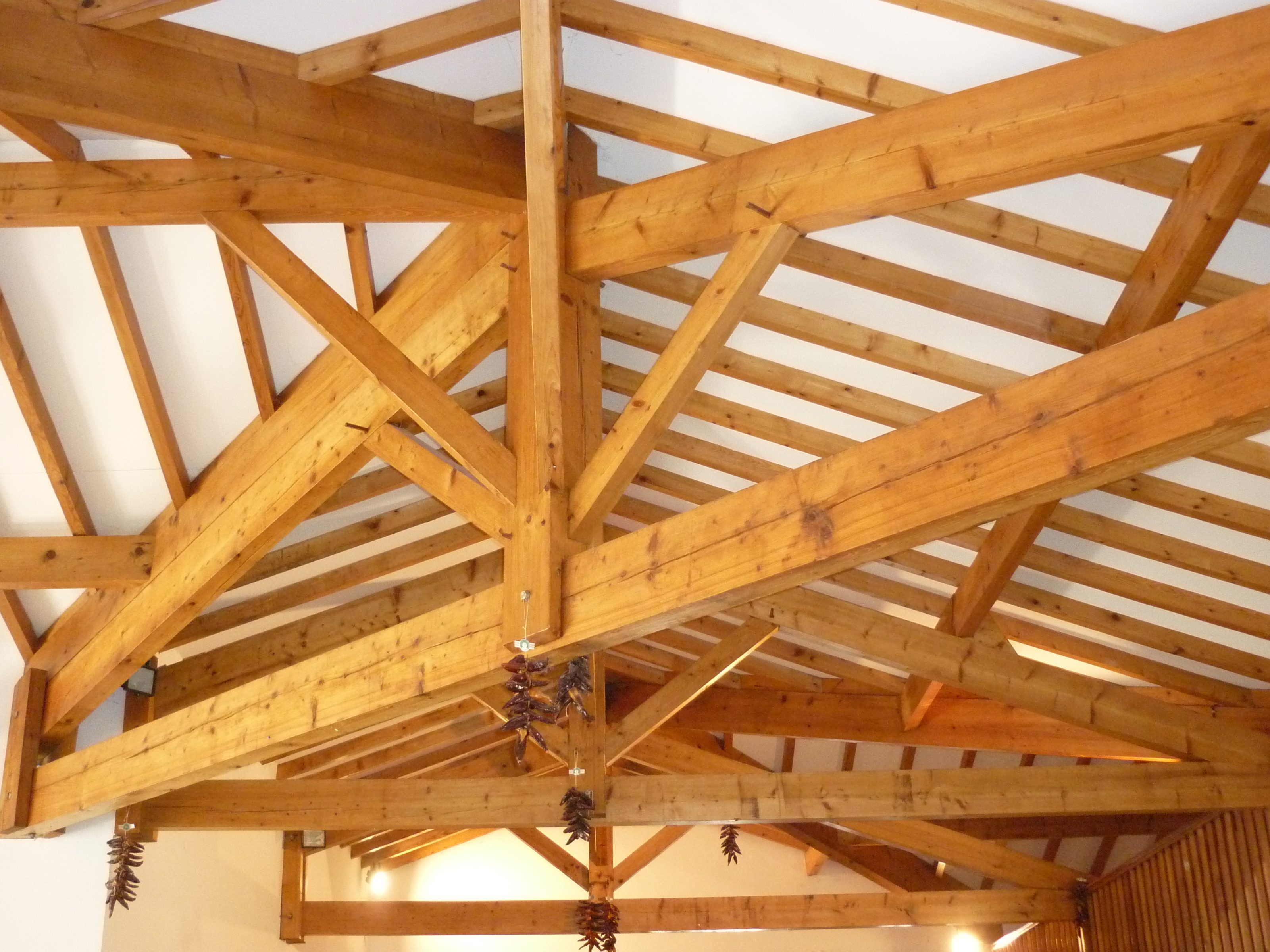 структура от обработена дървесина